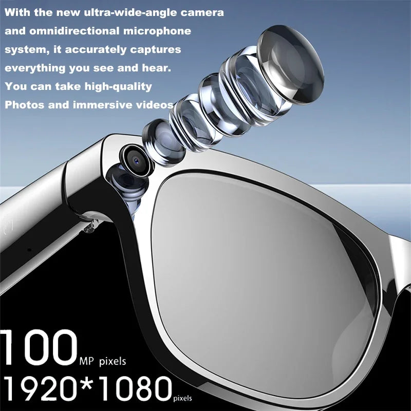 RDT 4K HD AI Control Smart Glasses 2025