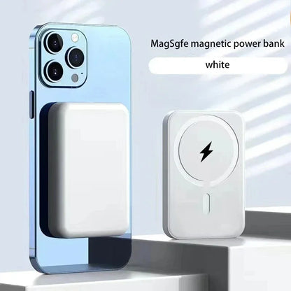 RDT New 50000mAh Magnetic Wireless Power Bank External Portable Battery Pack for iPhone 12 13 14 15 Series Original 1:1