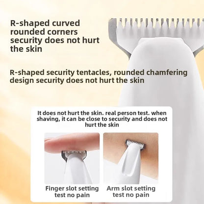 RDT Pet Grooming Clippers Dog Cat LED Light Waterproof Electric Trimmer for Paws Feet