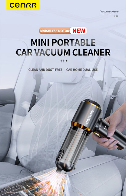 RDT Mini Car Powerful Wireless Vacuum Cleaner