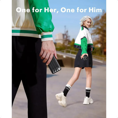 RDT Portable Charger Slim 10000mAh Travel Battery Pack 6 Outputs 3 Inputs