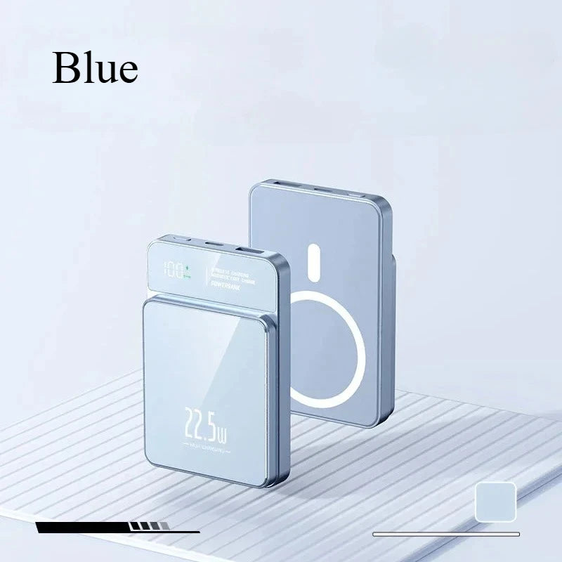 RDT 20000mAh 22.5W Ultra-thin Magnetic Wireless Small Portable Power Bank