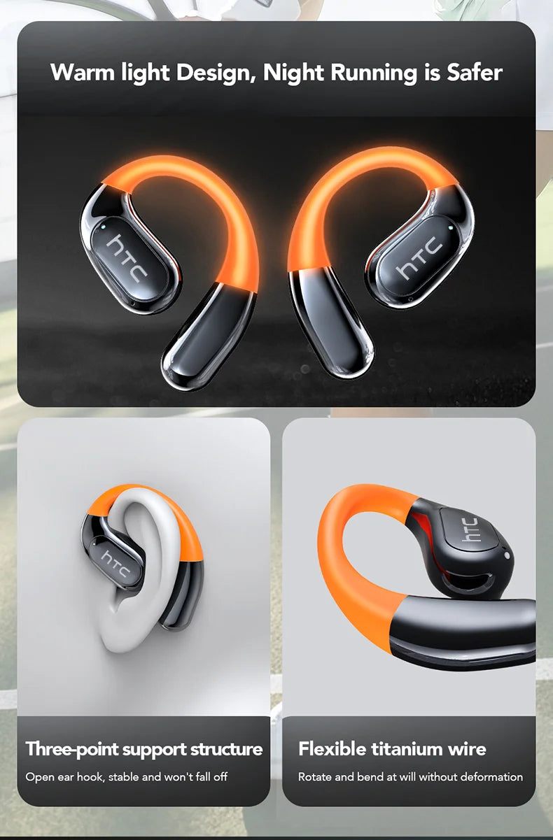 RDT Wireless Headphones AI Translator Earbuds Sports Bluetooth