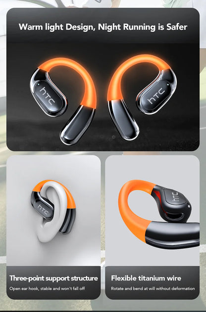 RDT Wireless Headphones AI Translator Earbuds Sports Bluetooth