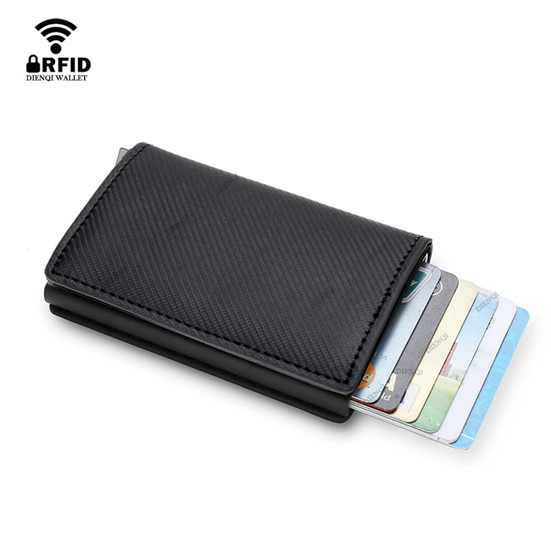 RDT Anti Thief Credit Card Holder Smart Minimalist Wallet