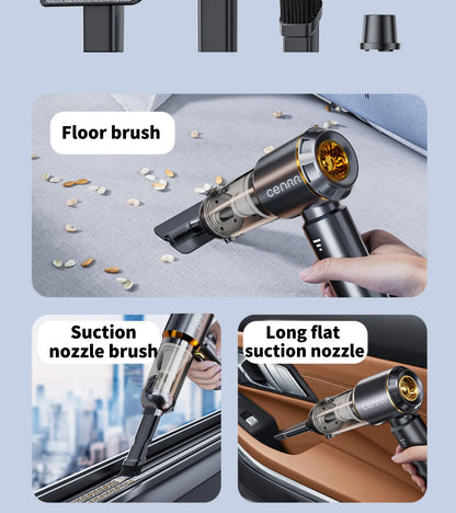 RDT Mini Car Powerful Wireless Vacuum Cleaner