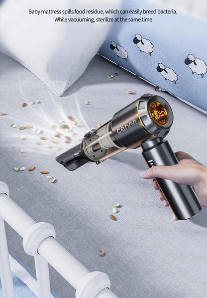 RDT Mini Car Powerful Wireless Vacuum Cleaner