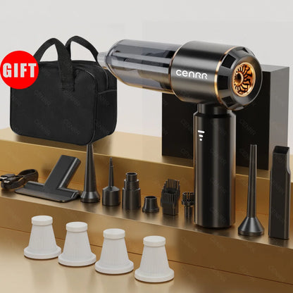 RDT Mini Car Powerful Wireless Vacuum Cleaner