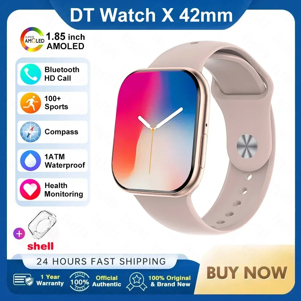 RDT 2025 New Original DT Watch10 Mini 4GB Memory  HD Music 3D Surround Bluetooth Call Waterproof Smart Watch