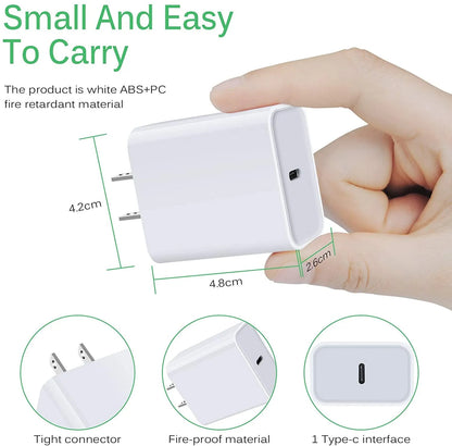 RDT American Regulations Universal Type C Phone Charger