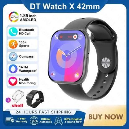 RDT 2025 New Original DT Watch10 Mini 4GB Memory  HD Music 3D Surround Bluetooth Call Waterproof Smart Watch