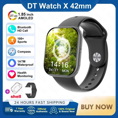 RDT 2025 New Original DT Watch10 Mini 4GB Memory  HD Music 3D Surround Bluetooth Call Waterproof Smart Watch