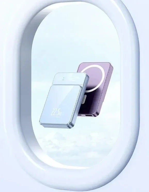 RDT 20000mAh 22.5W Ultra-thin Magnetic Wireless Small Portable Power Bank