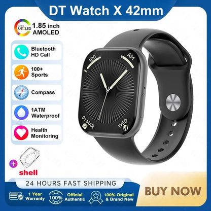 RDT 2025 New Original DT Watch10 Mini 4GB Memory  HD Music 3D Surround Bluetooth Call Waterproof Smart Watch
