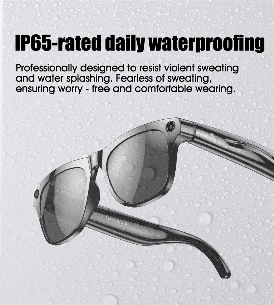 RDT 4K HD AI Control Smart Glasses 2025