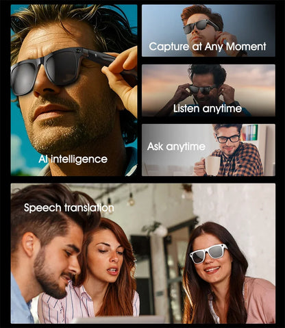 RDT 4K HD AI Control Smart Glasses 2025
