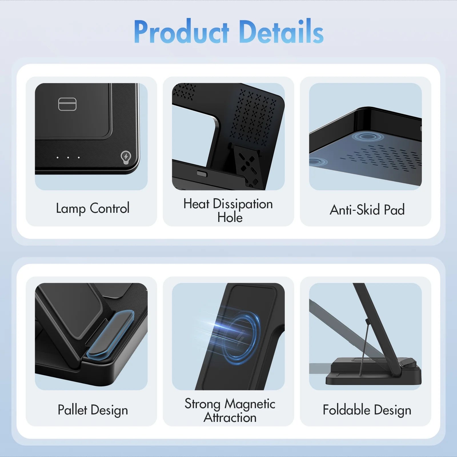 Charging Station, Wirelss Charger, Magnetic Charging Station Compatible with Iphone 16 15 14 13 12 11 Pro Max XS XR, for Iwatch Series 9 8 7 6 5 4 3 2 SE, for Airpods 3 2 Pro