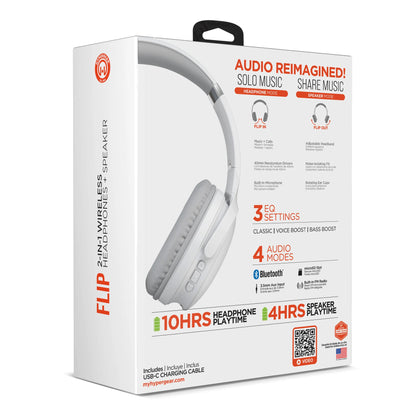 Hypergear Flip 2-In-1 Headphones plus Speaker